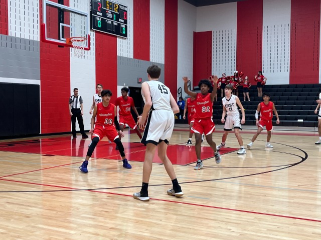 8th Grade Boys Get Swept vs East