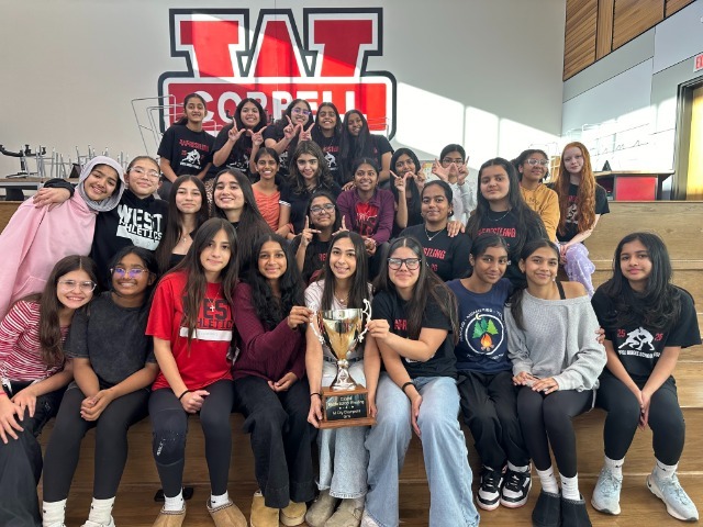 West Wrestles at CHS