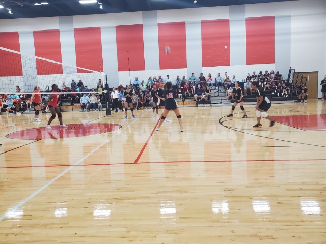 7th grade Volleyball opens up season at Adams 