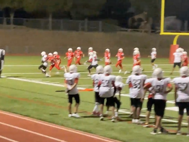 West 7th Grade Football vs Grapevine