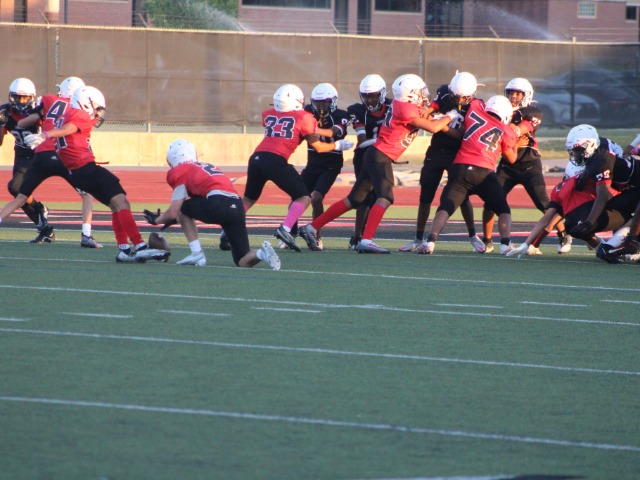 8th Grade Broncos Sweep Crosstown Rival West