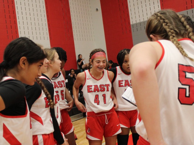East 8th Grade Splits Games with Wilson