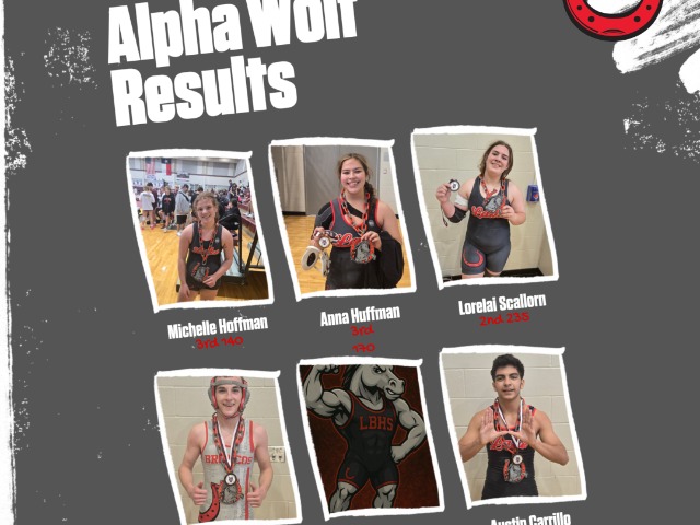 Lake Belton Wrestling Competes at Alpha Wolf Tournament