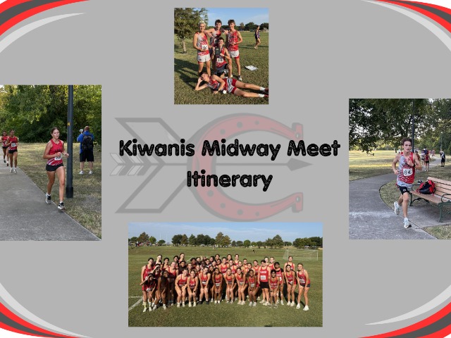 Cross Country Itinerary