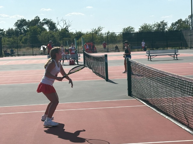 Bronco Tennis Shows Fighting Spirit in District Opener Against Waco Midway