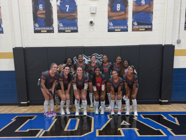 JV Lady Broncos Outlast Cove in a Three-Set Thriller