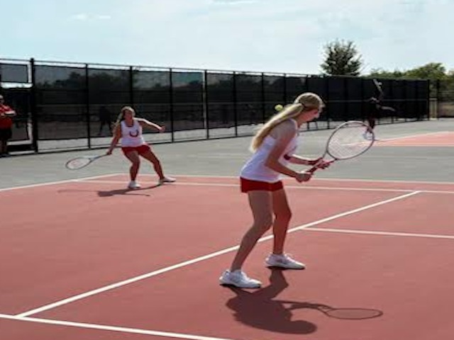 LBHS JV Tennis Dominates Harker Heights