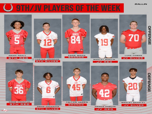 Lake Belton Freshman Silver Dominates in 27-0 Shutout Over Leander!