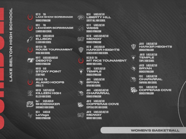 Season Schedule