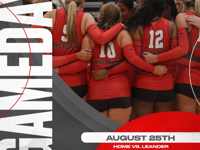 Bronco Volleyball Itinerary for Leander 8/25