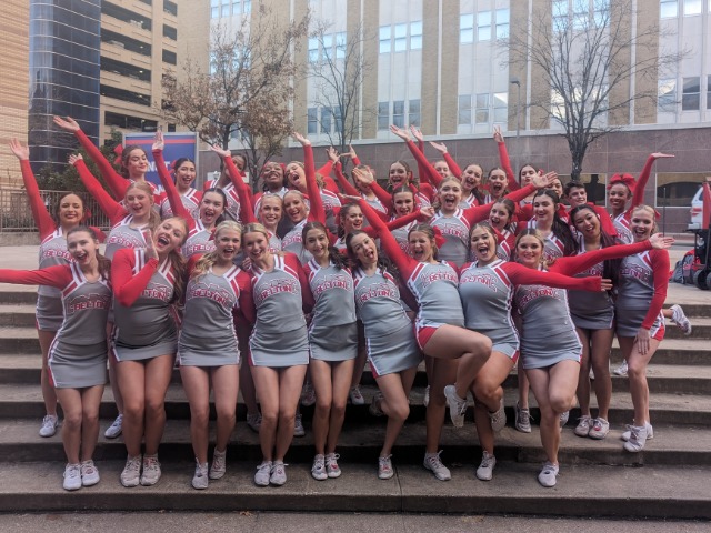 LBHS CHEER MAKES TOP 20 IN THE STATE AT UIL