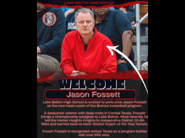 WELCOME Jason Fossett