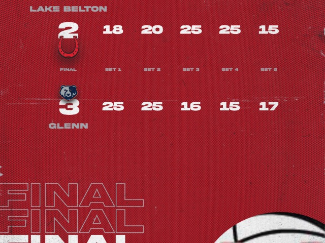 Varsity Volleyball Falls in Tight 5-Set Match at Glenn