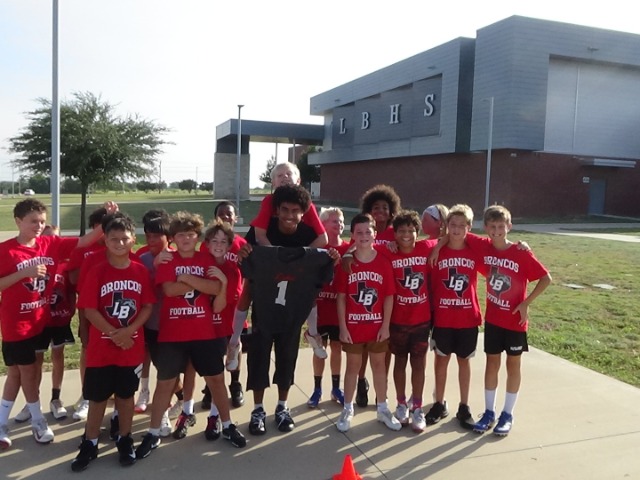 k - 6th Football Camp Photos