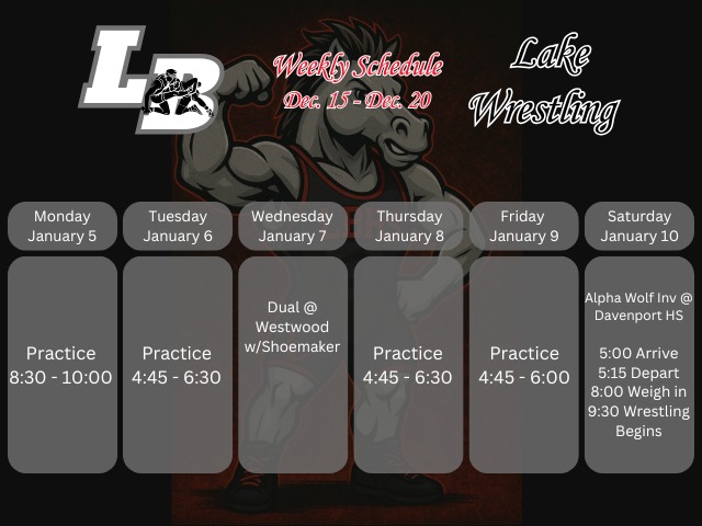 Cross Country Itinerary