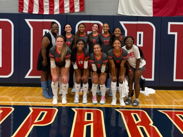 JV Lady Broncos Sweep Chaparral to Earn First District Victory
