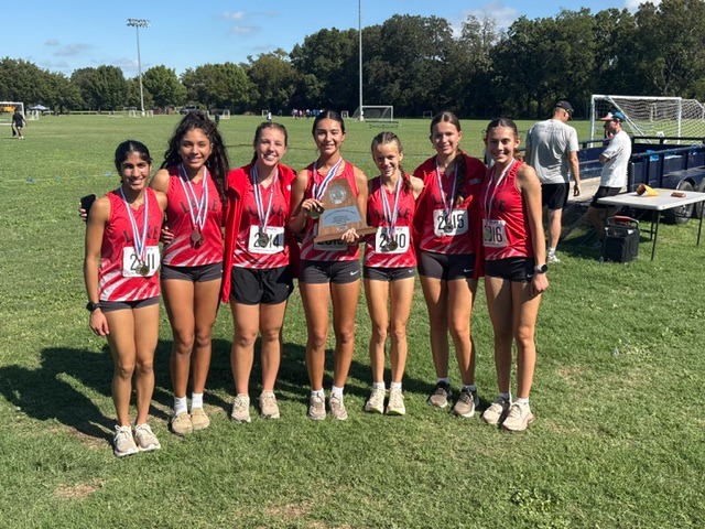Varsity Girls Cross Country Team Earns District 12-6A Runner-Up Honors!