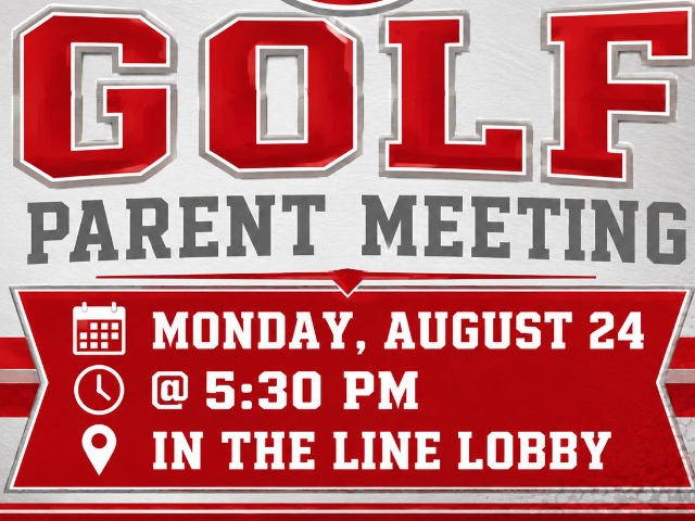 Golf Parent Meeting