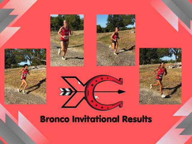 Bronco Invitational Cross Country Results