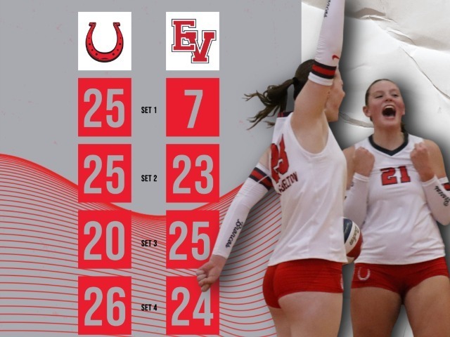 Varsity Volleyball Defeats East View