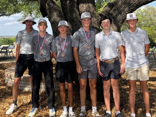 Bronco Girls Golf Ties for Third in Pflugerville