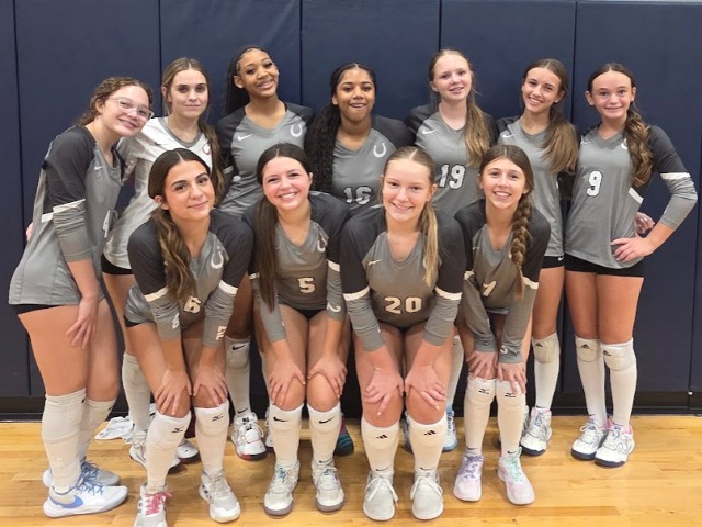 Freshman Silver Volleyball Shows Fight at Poppy Fest Tournament