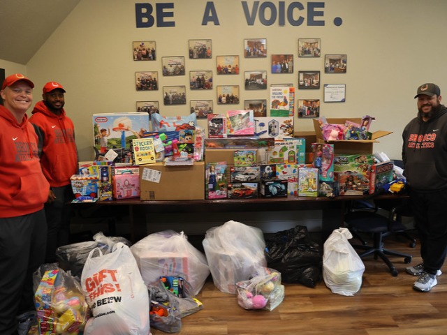 BISD Athletic Toy Drive a Big Success