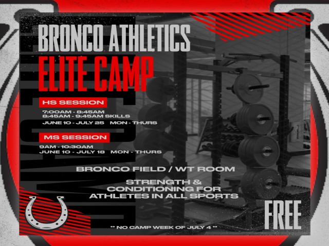 ELITE Camp Upcoming