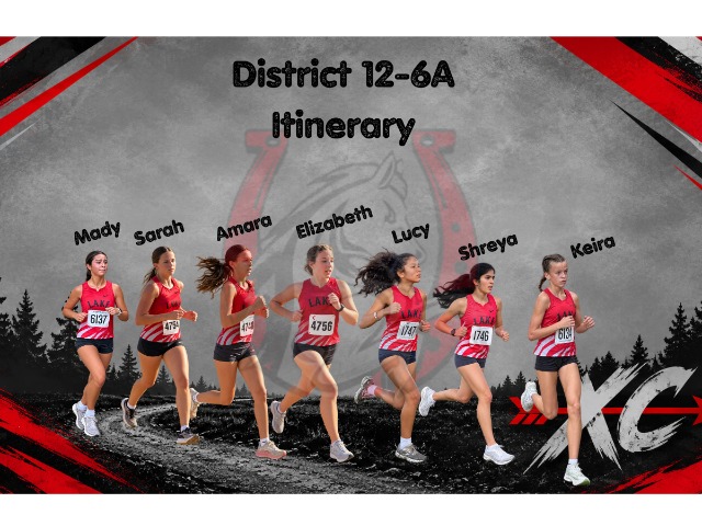 District Cross Country Itinerary