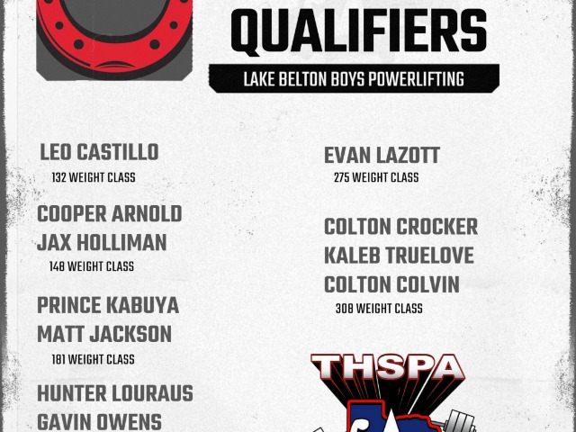 Award Banquet Wednesday March 11 @ 7:15 in LBHS Commons