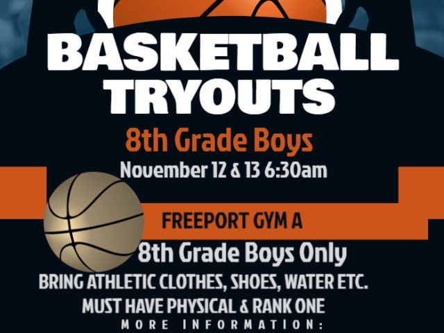 8th Grade Boys Basketball Tryouts