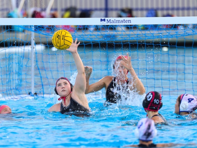 Women's water polo dominates on senior night