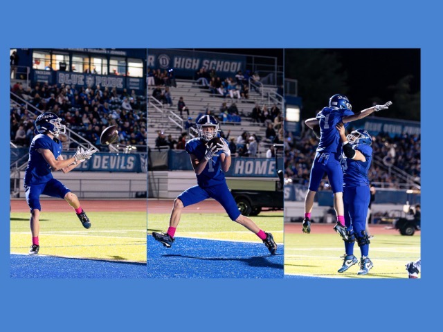 DHS football defeats Cordova in final home game of the season