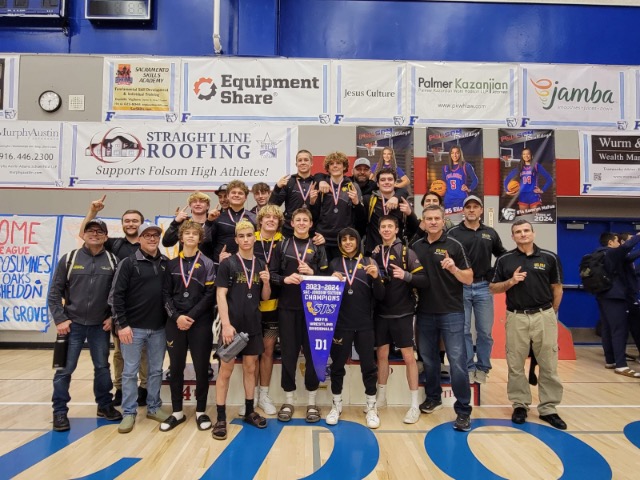 Del Oro qualifies all fourteen weights for Sac Joaquin Section Masters; team takes first at SJS Division 1 tournament