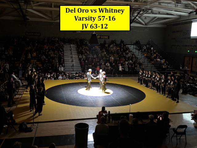Del Oro Varsity beats Whitney 57-16, now 5-0 in SFL