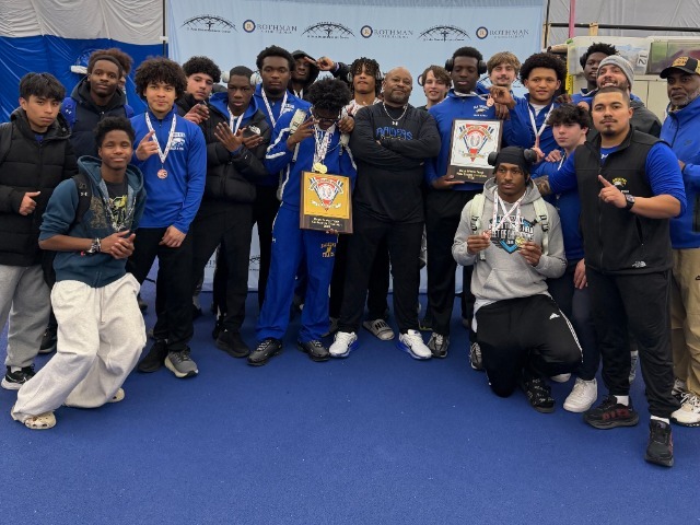 Boys Winter Track Becomes Back to Back GMC Champions