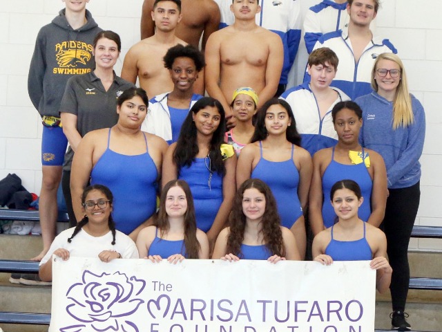 Swim Team Supports Marisa Tufaro Foundation