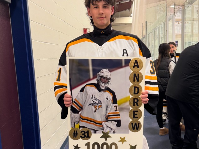 Hockey Standout Andrew Selover Earns Over 1,000 Saves
