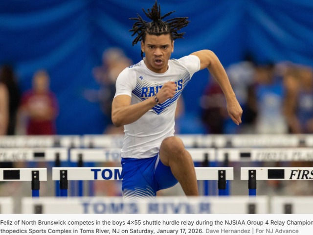Central Jersey boys track power wows with sub 42-second meet record in 4x100 relay