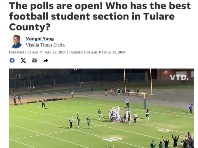 Image for The polls are open! Who has the best football student section?