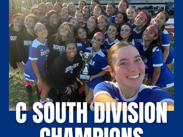 Donovan Girls Soccer Are C South Division Champions
