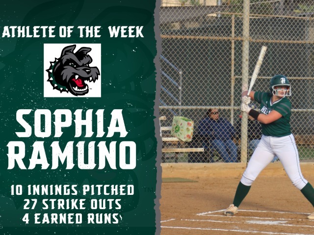 Senior Sophia Ramuno named Athlete of the Week