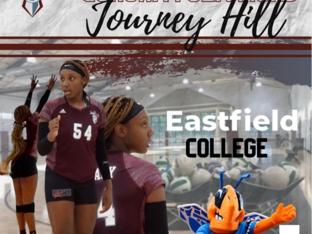 Volleyball:  Journey Hill Signs with Eastfield College