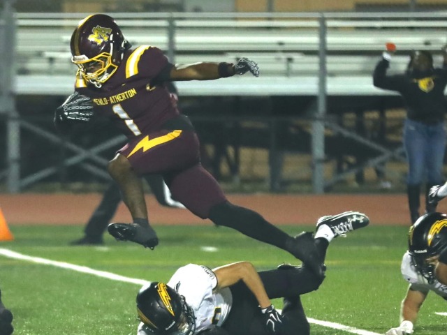 A win’s a win for Menlo-Atherton football team