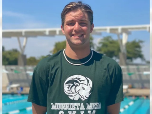 Murrieta Mesa’s Justin Schneider has been selected the IE Varsity boys swimmer of the year in Murrieta