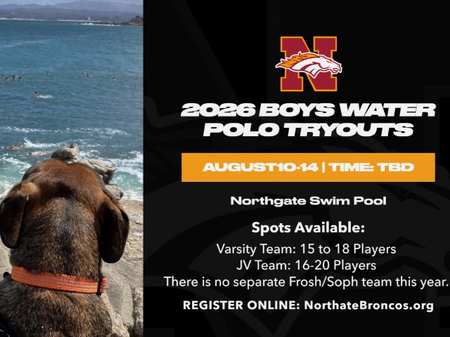 2026 Boys Water Polo Tryouts
