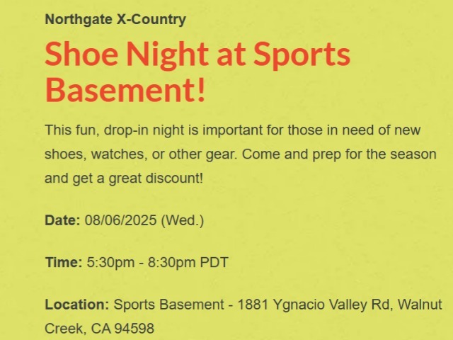Northgate X-Country - Shoe Night