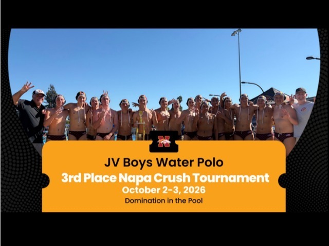 JV Boys Water Polo Crushes in Napa