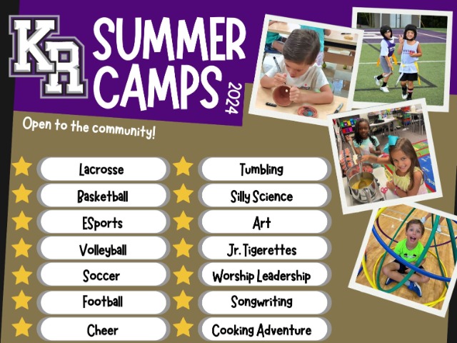 KRCS Summer Camp Registration is Open - King's Ridge Christian School ...