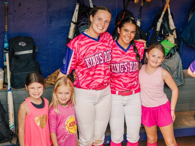 Image for King's Ridge Softball Hosts Pinkout Youth Night